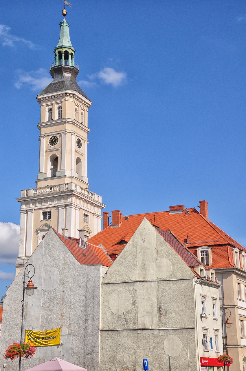 the town hall the market the old town free photo