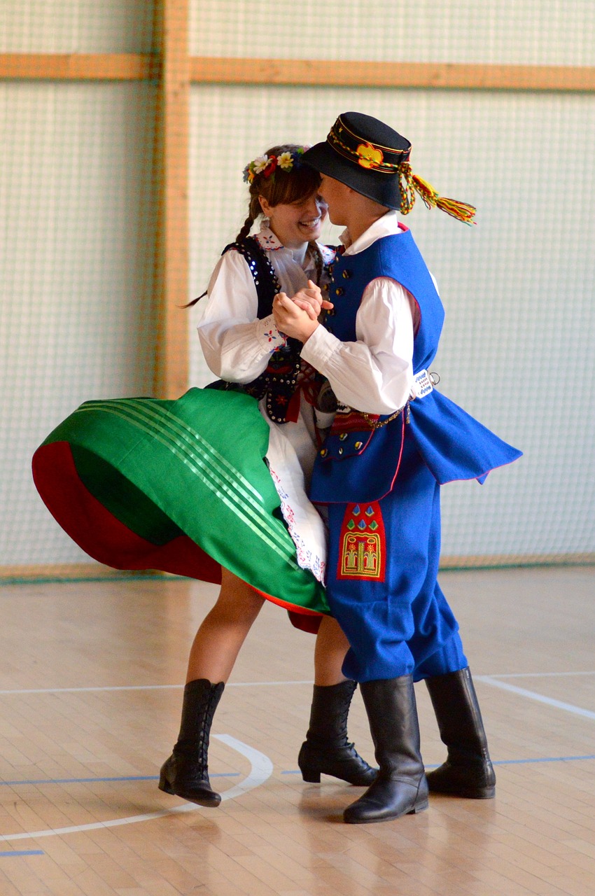 the tradition of dance poland free photo