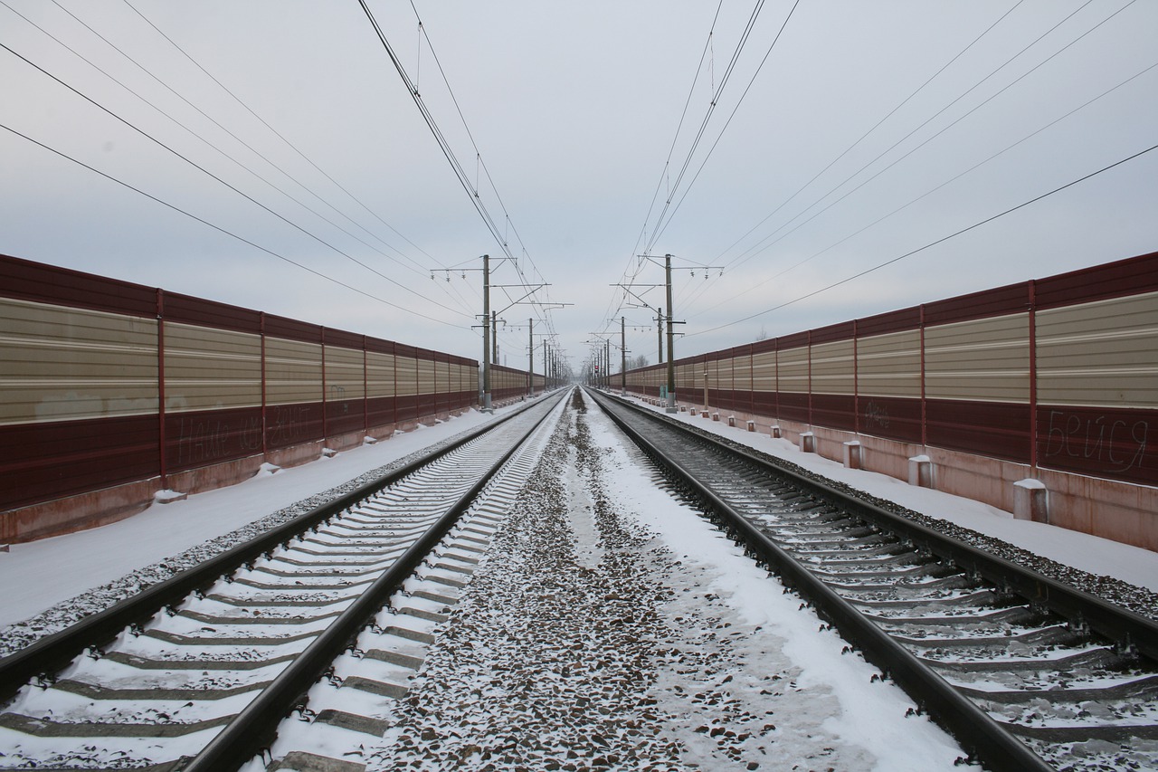 the transportation system steel train free photo