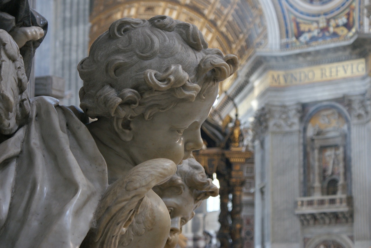 the vatican rome sculpture free photo