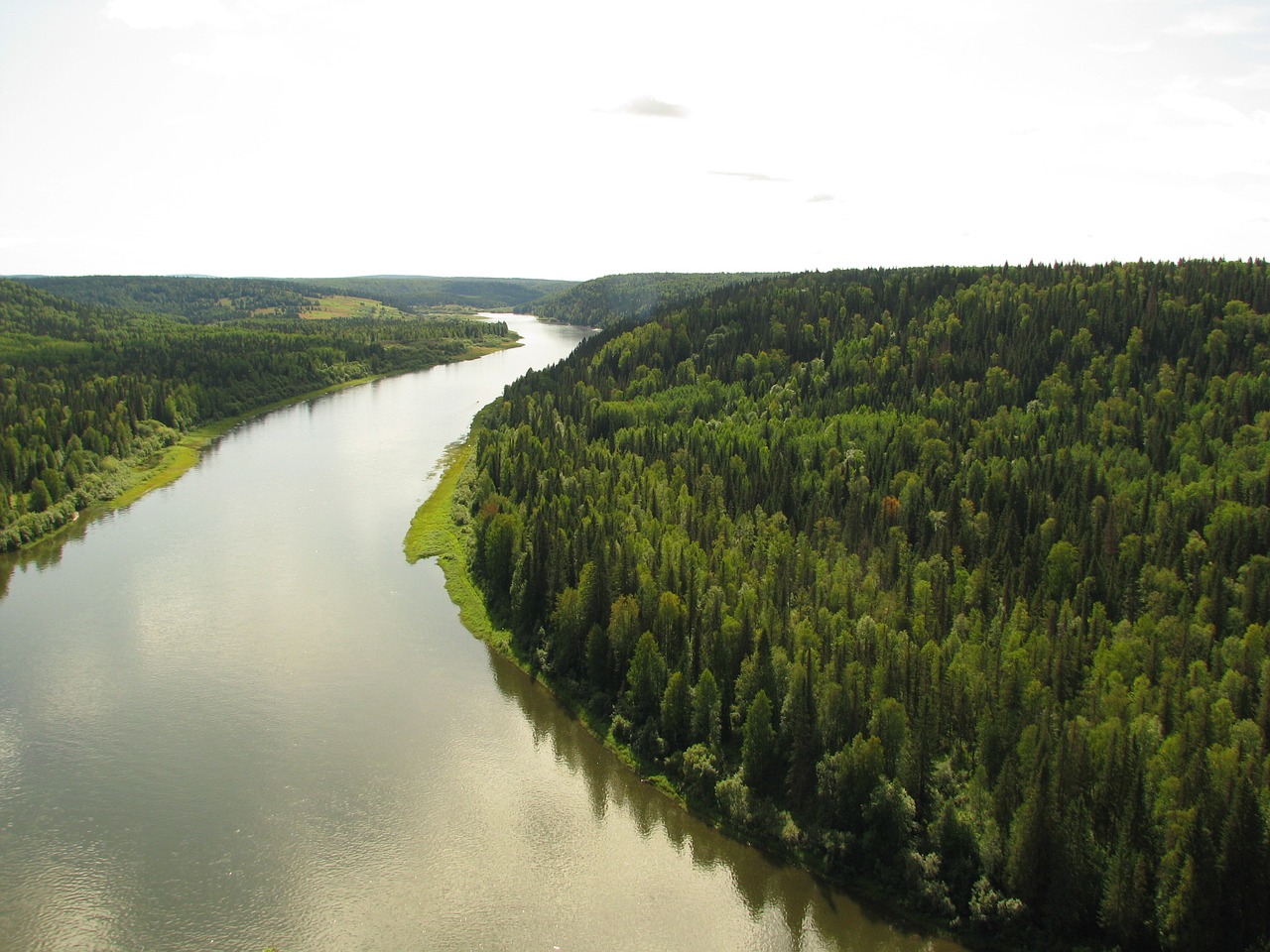 the vishera river open space dahl free photo