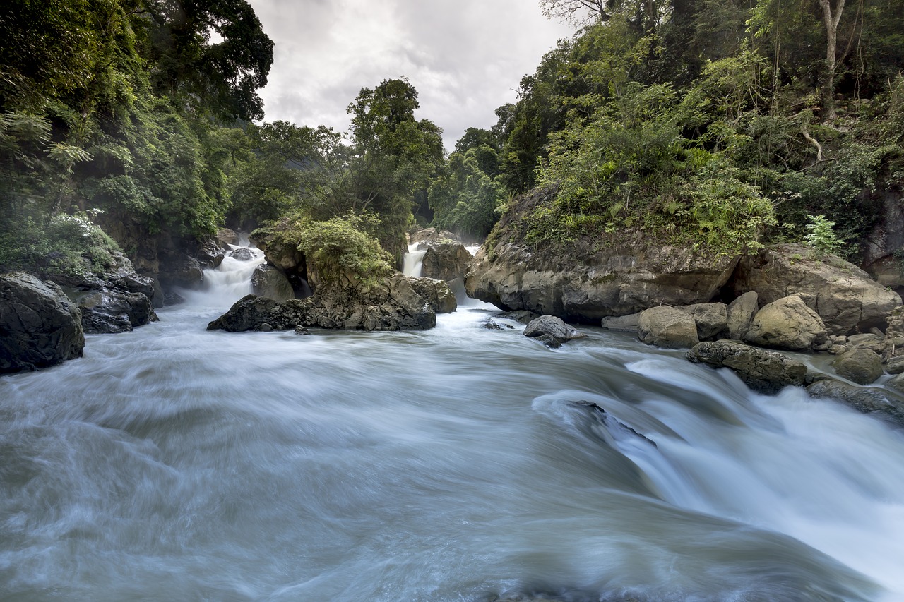 the waterfall  top college  vietnam free photo