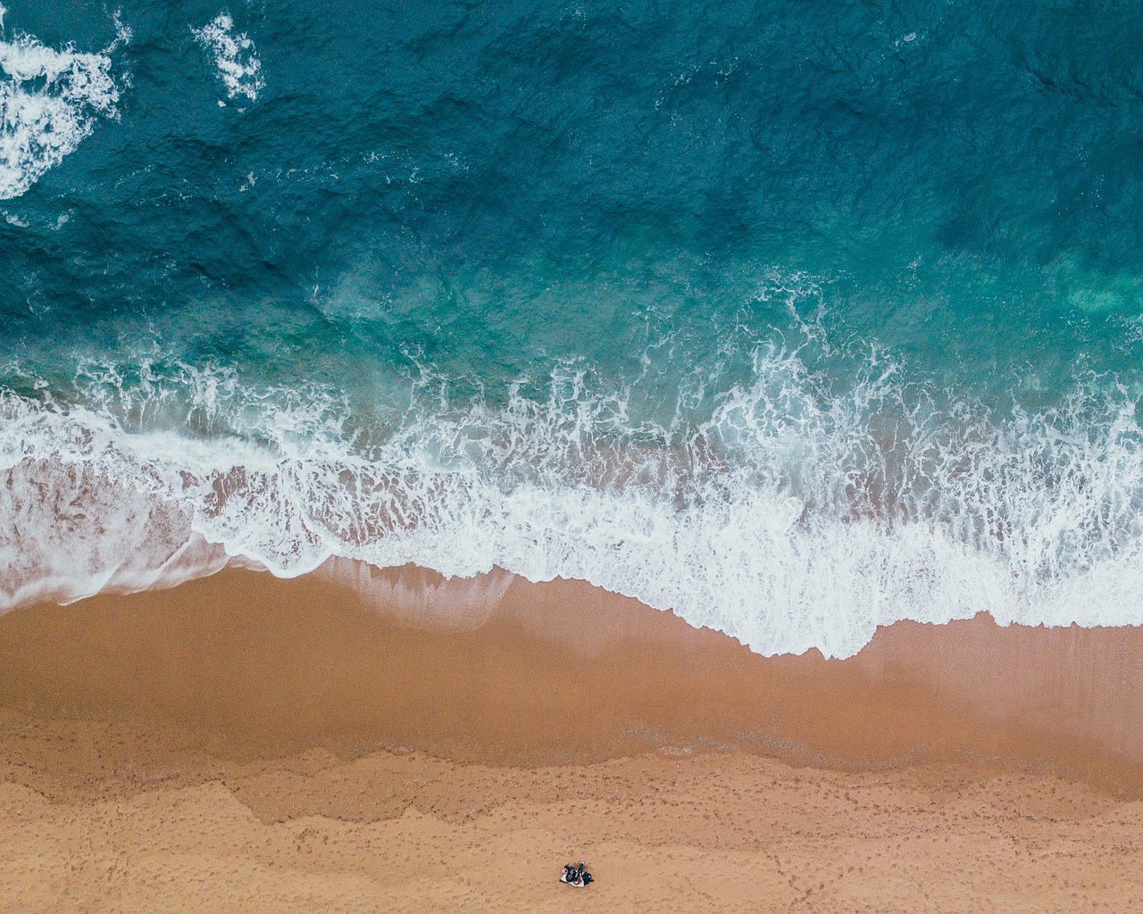 the waves beach sea water free photo