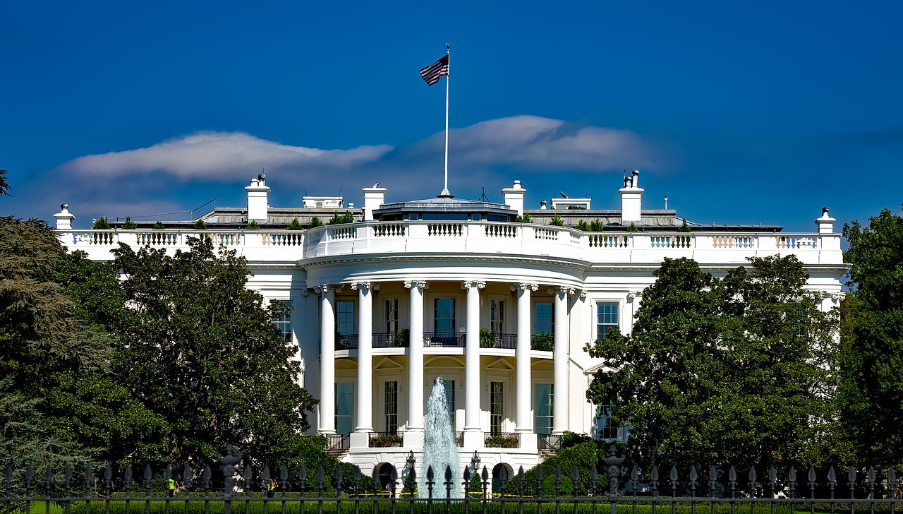 the white house washington dc landmark free photo