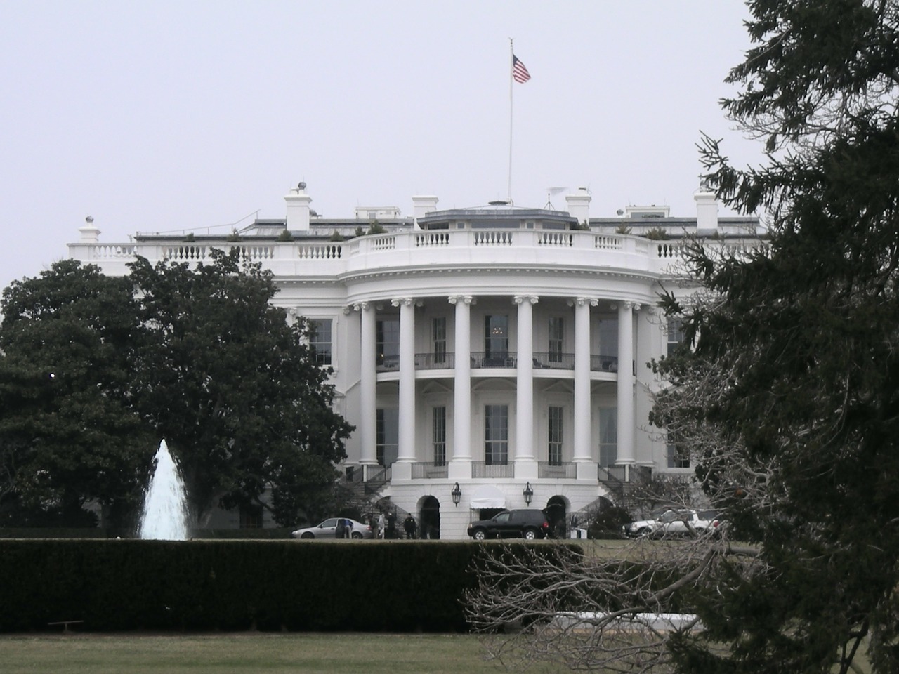 the white house landmark united states free photo