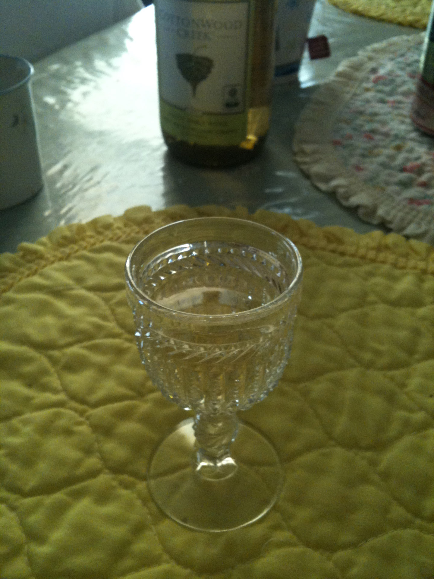 wine goblet alcohol free photo