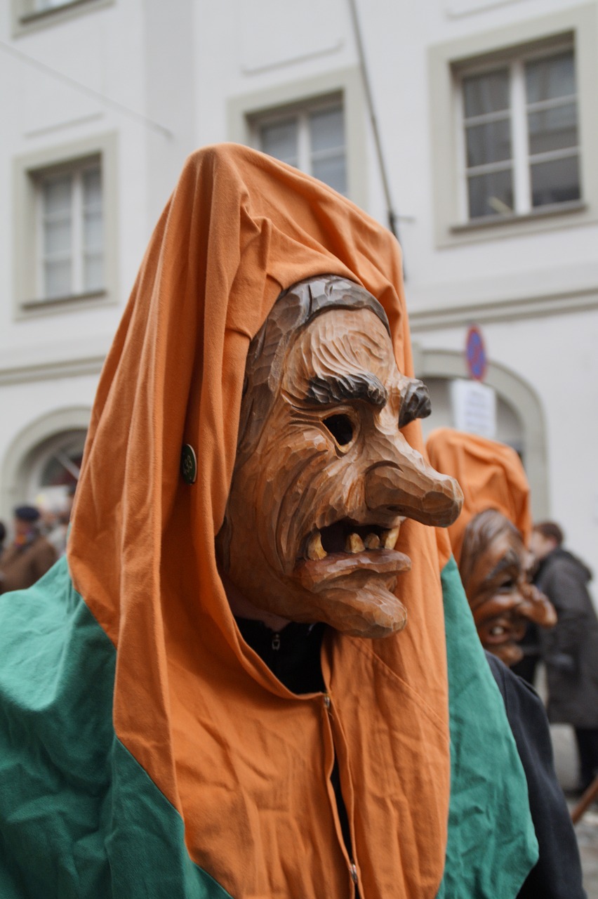 the witch witch mask strassenfasnet free photo
