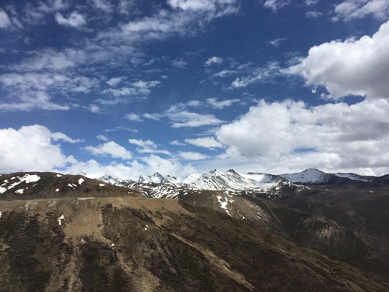 the yellow dragon sichuan the scenery free photo