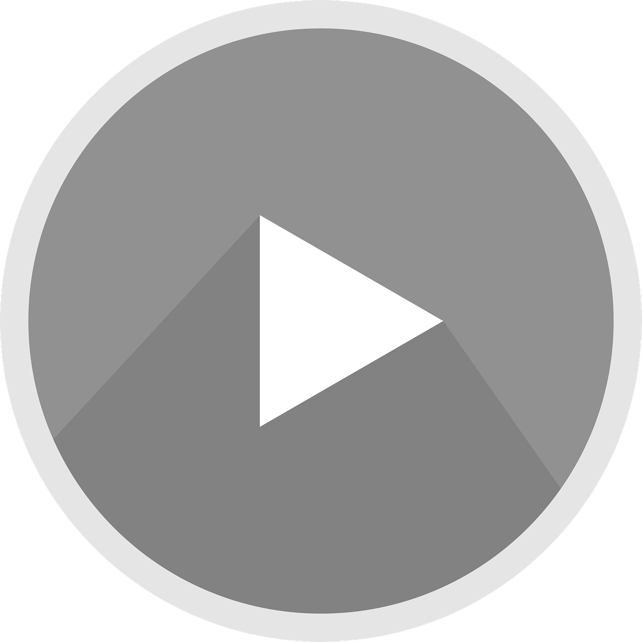 the youtube logo icon grey free photo