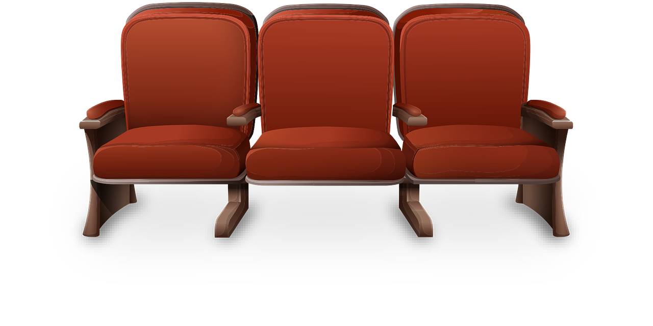 theater chairs red free photo