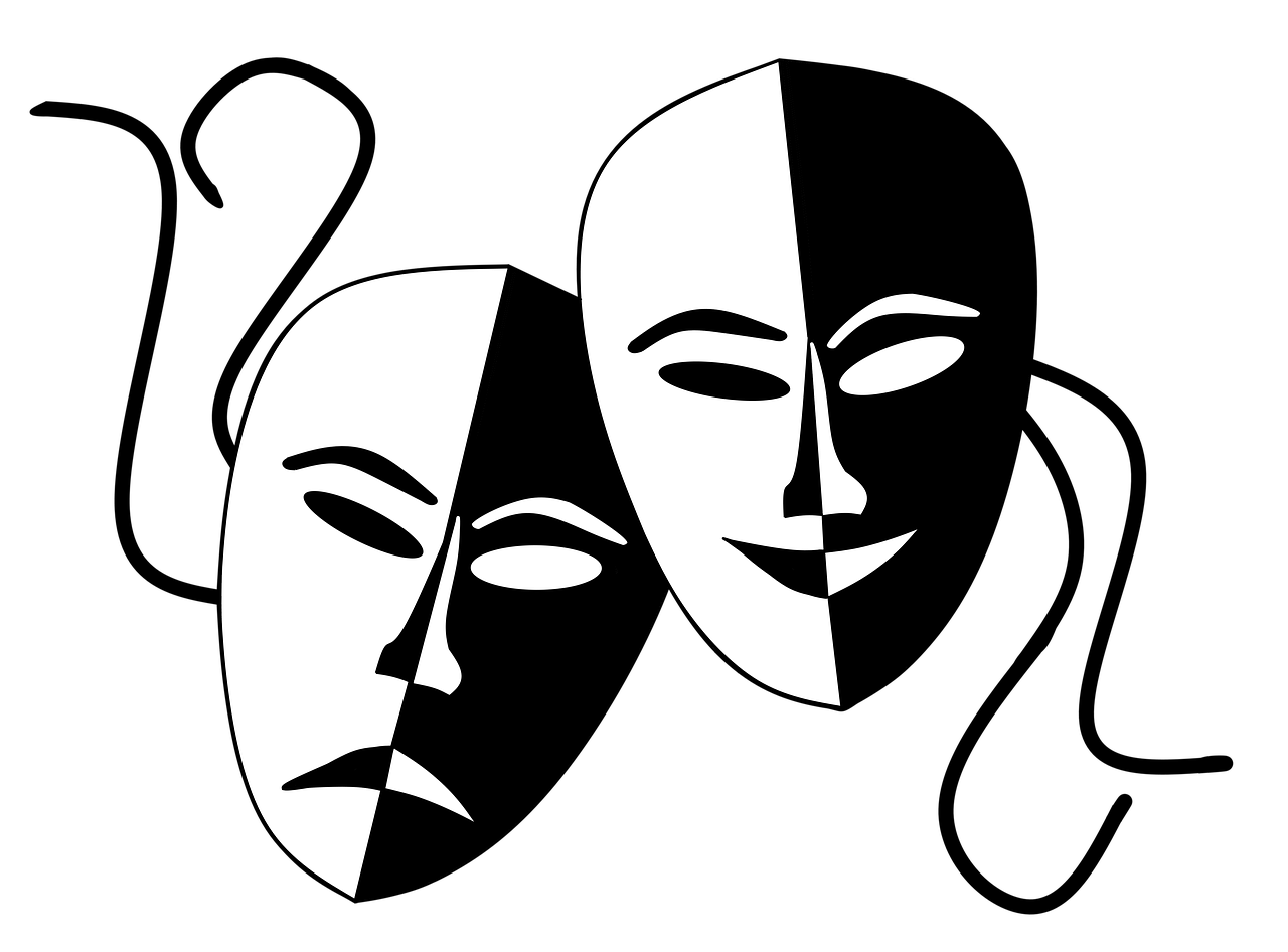 theatermasken masks theater free photo