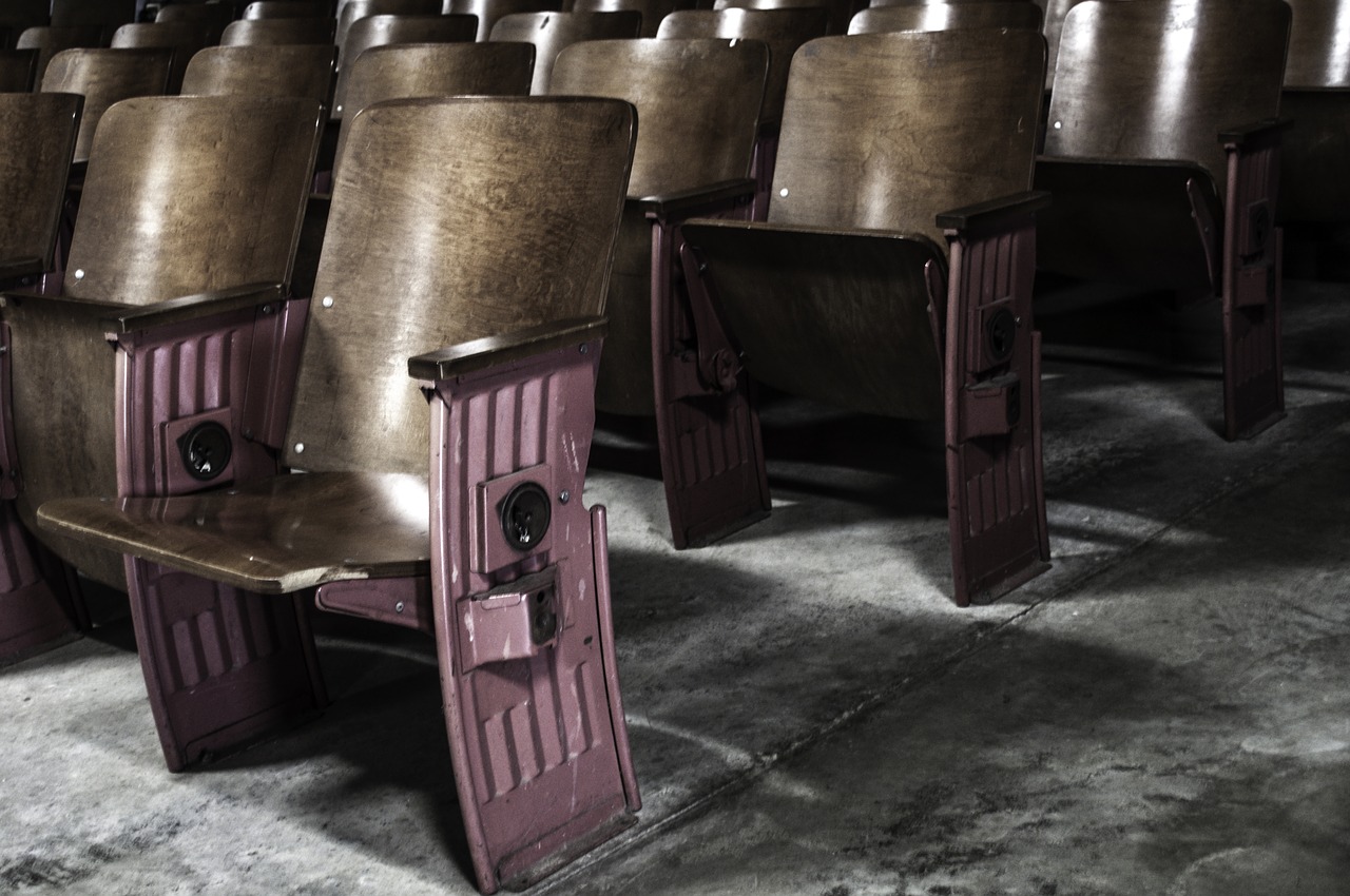 theatre seats old free photo