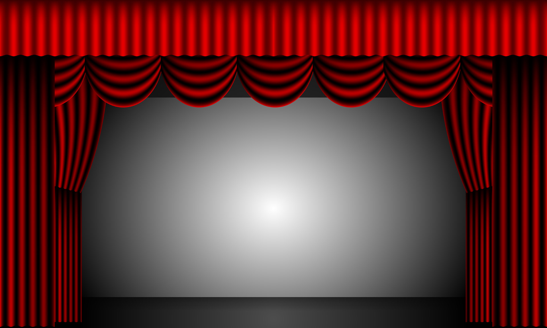 theatre curtains red free photo