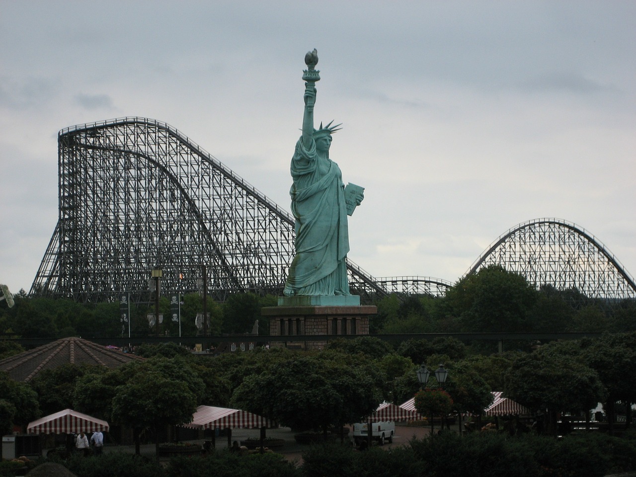 theme park pleasure fun free photo