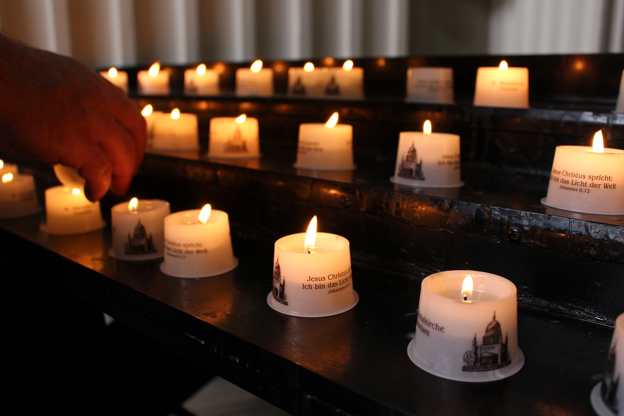 theology  votive light  votive candle free photo