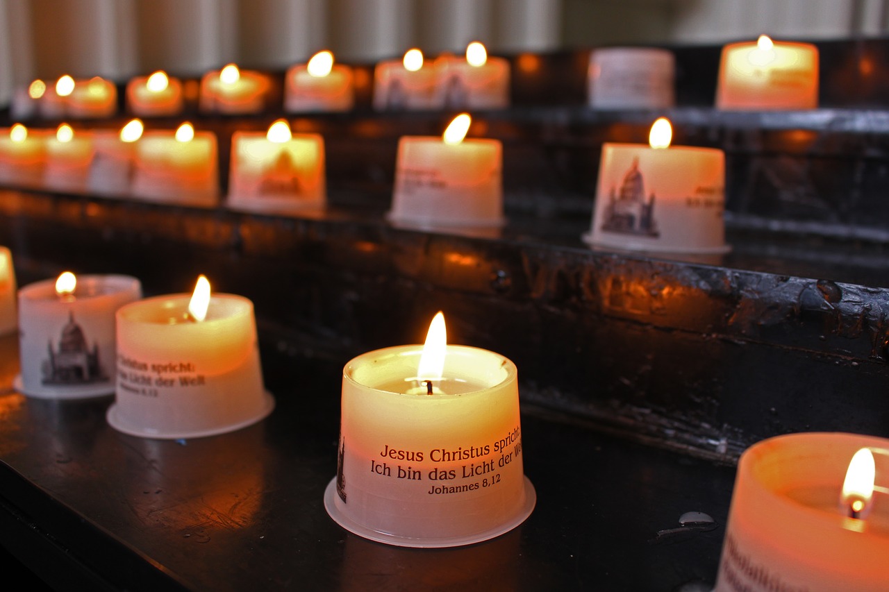 theology  votive light  votive candle free photo