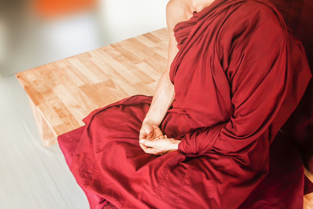 theravada buddhism meditate meditating hand posture free photo