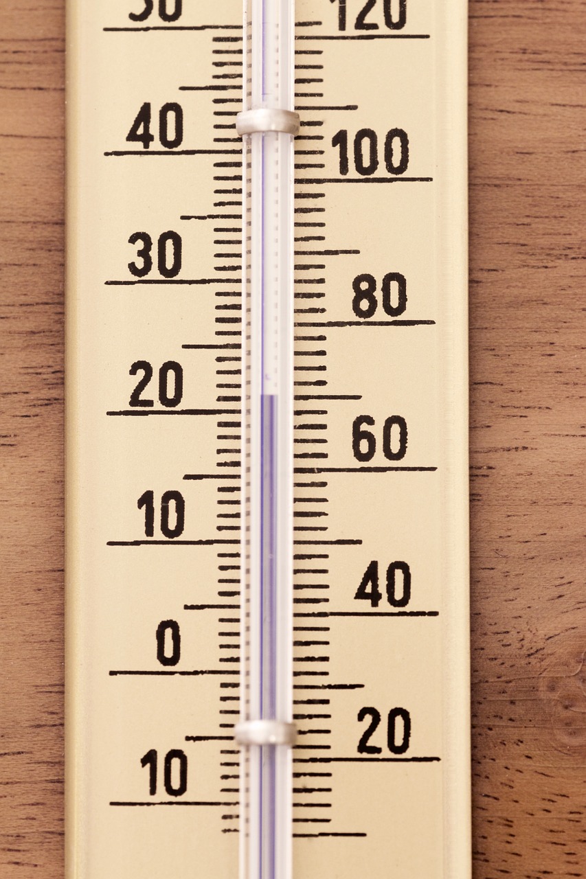 thermometer pay scale free photo