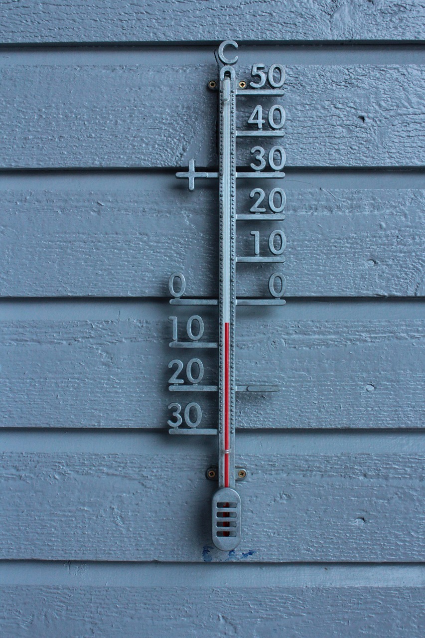 thermometer winter frost free photo