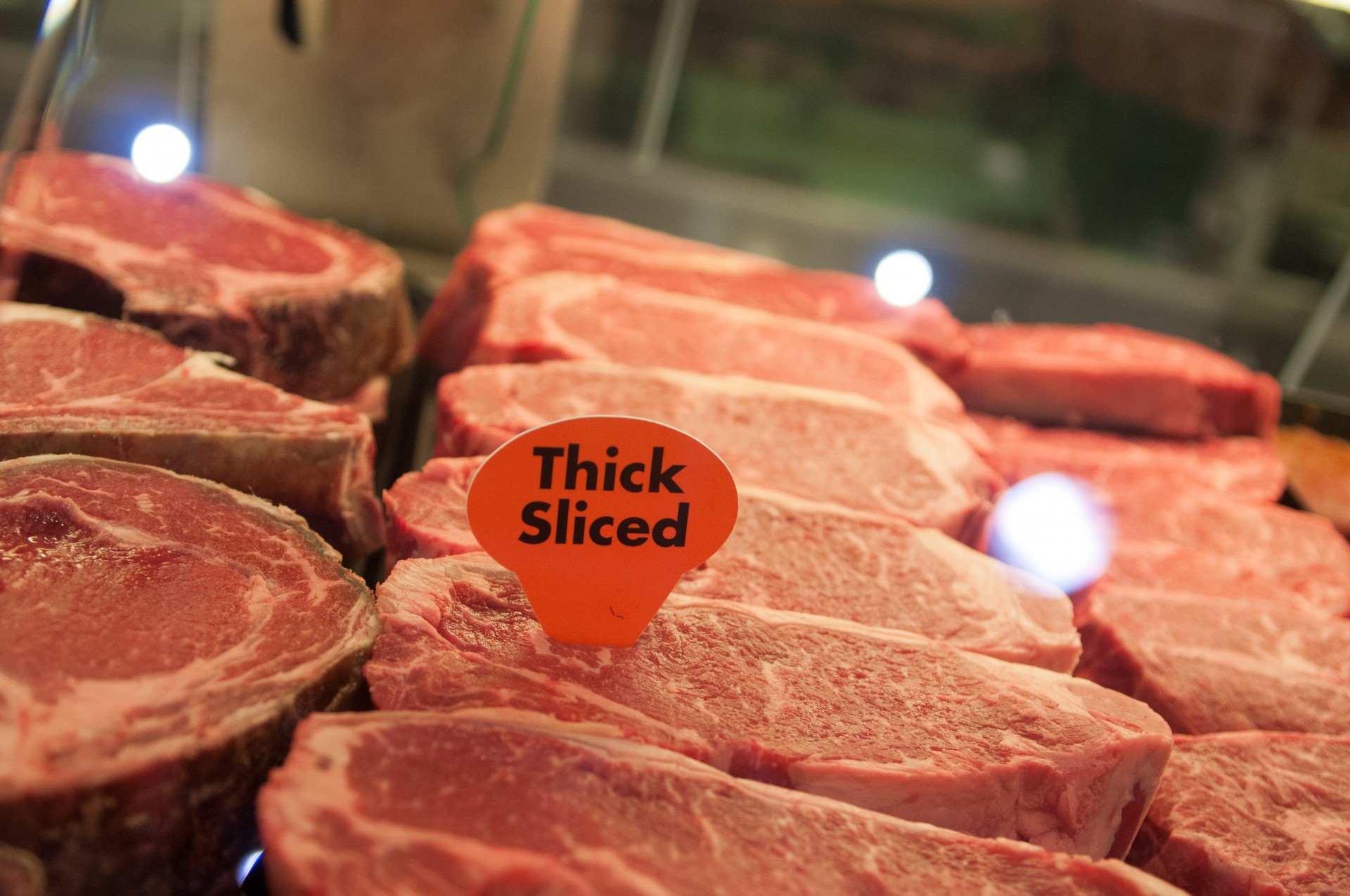 thick sliced meat free photo