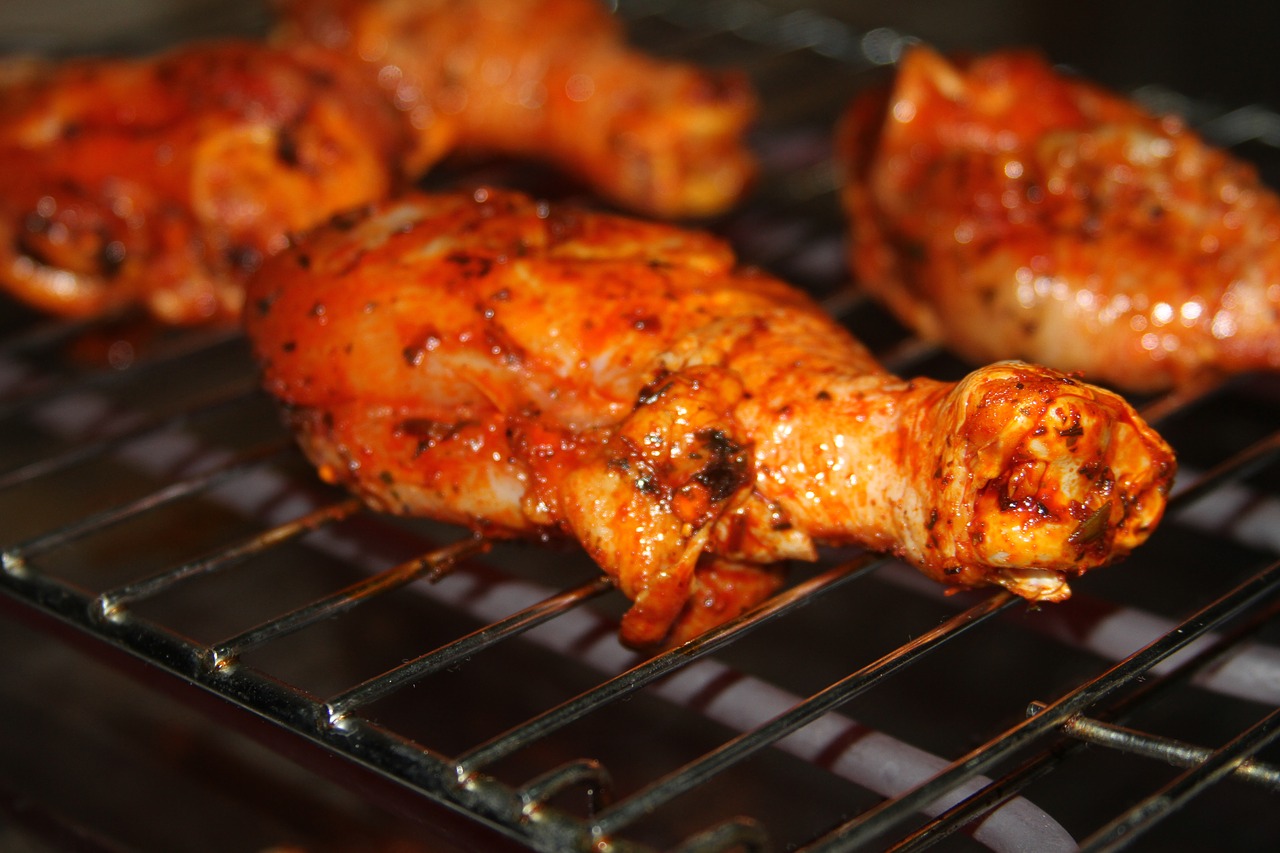 thigh  chicken  marinade free photo