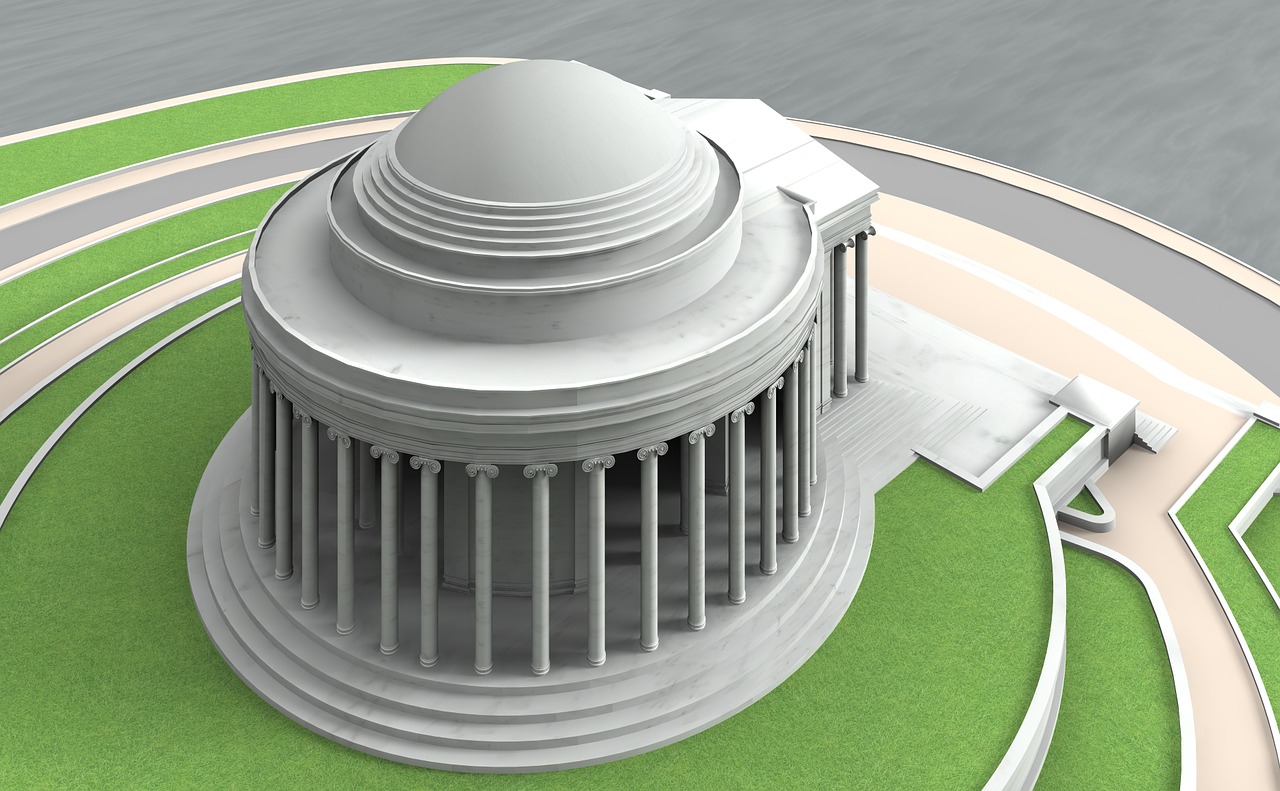 thomas jefferson memorial free photo