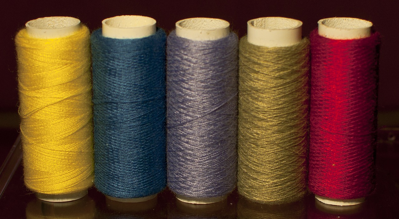thread colors cotton free photo