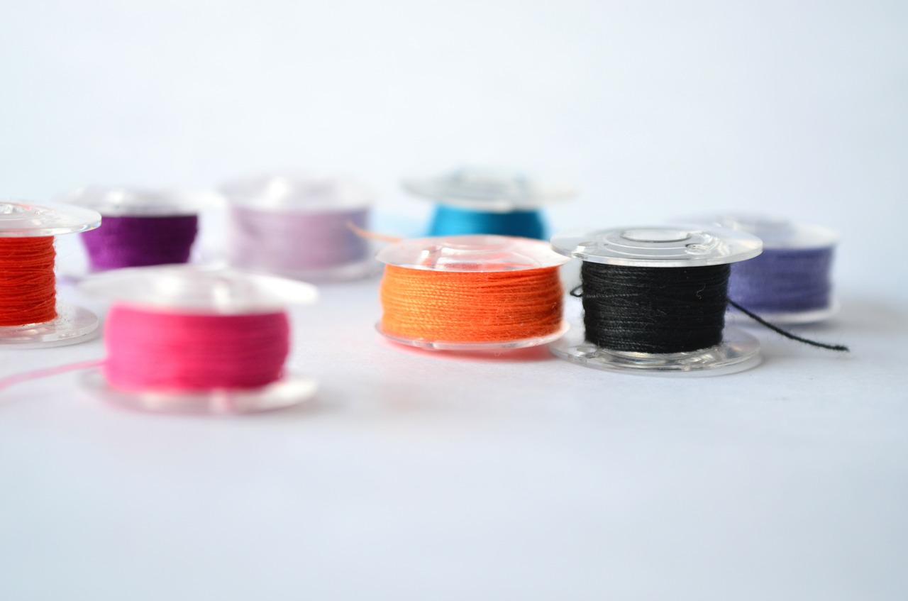 threads spools tailoring free photo