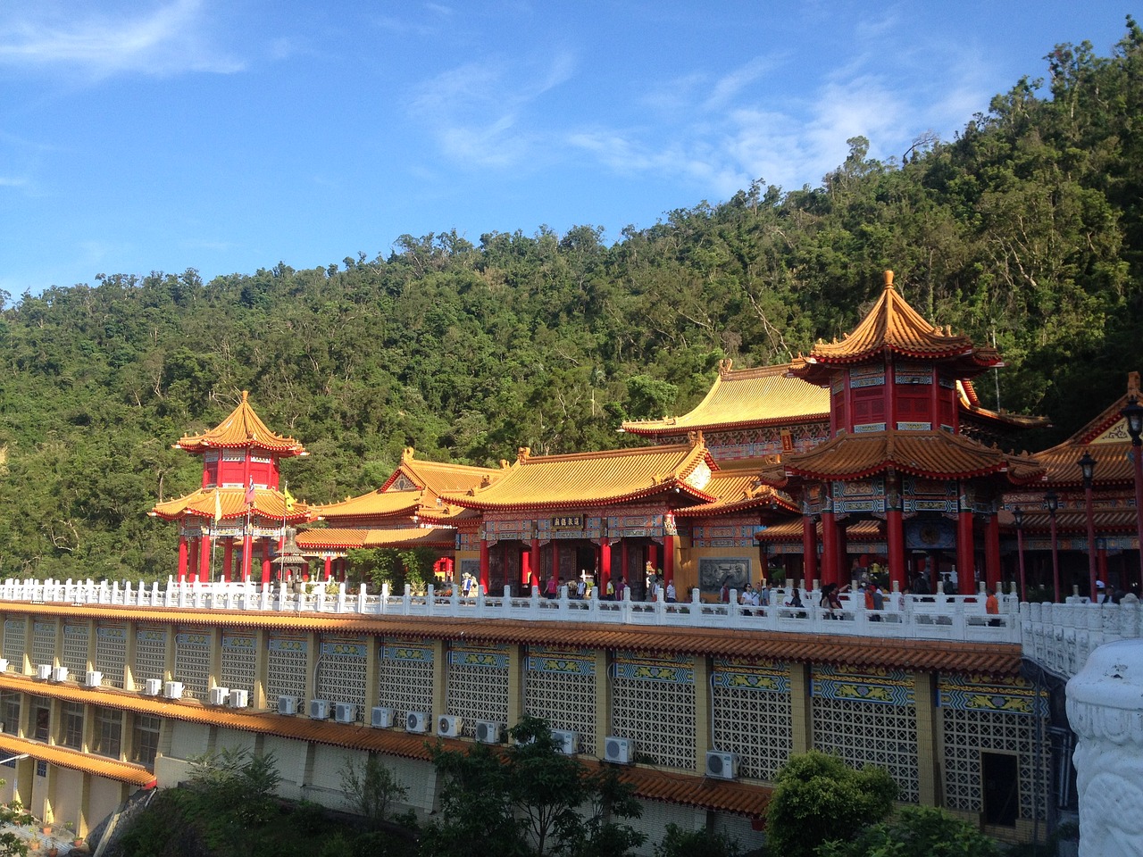 three clear total temple taiwan ilan free photo