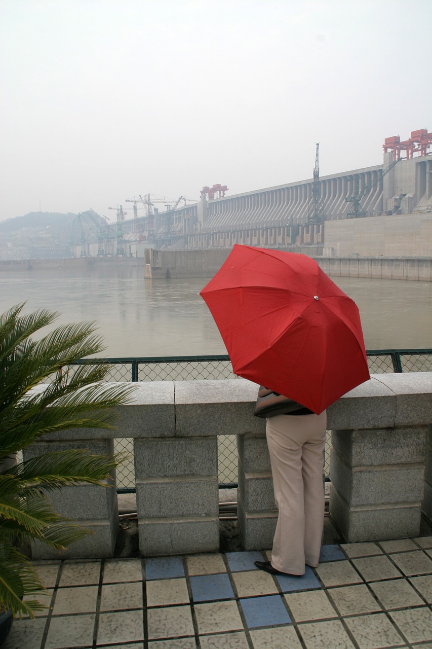 three gorges dam screen free photo