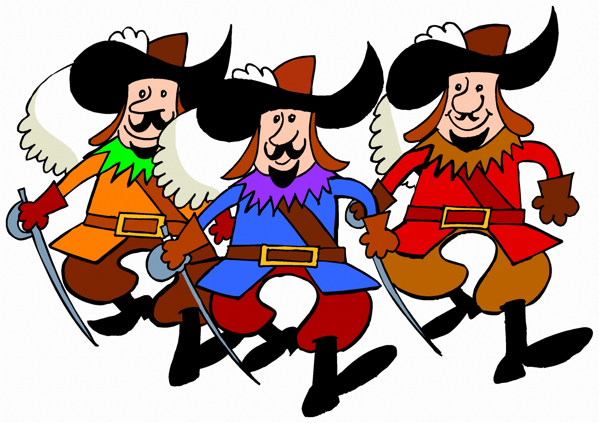 Четверо мушкетеров. "Три мушкетера" (les trois Mousquetaires). Три мушкетера иллюстрации. Три мушкетера рисунок. Мушкетеры мультяшные.
