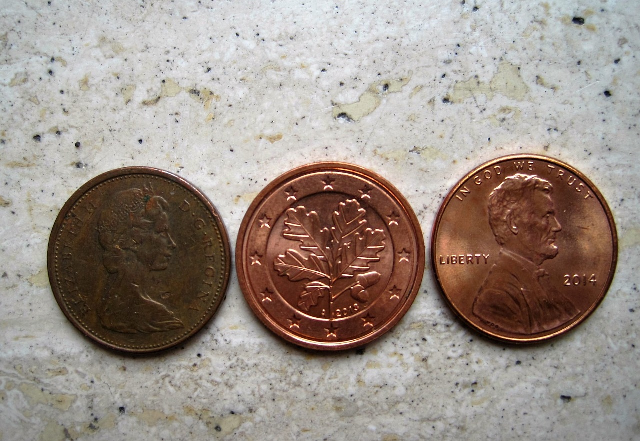 three similar money tees canadian cent euro-cent free photo