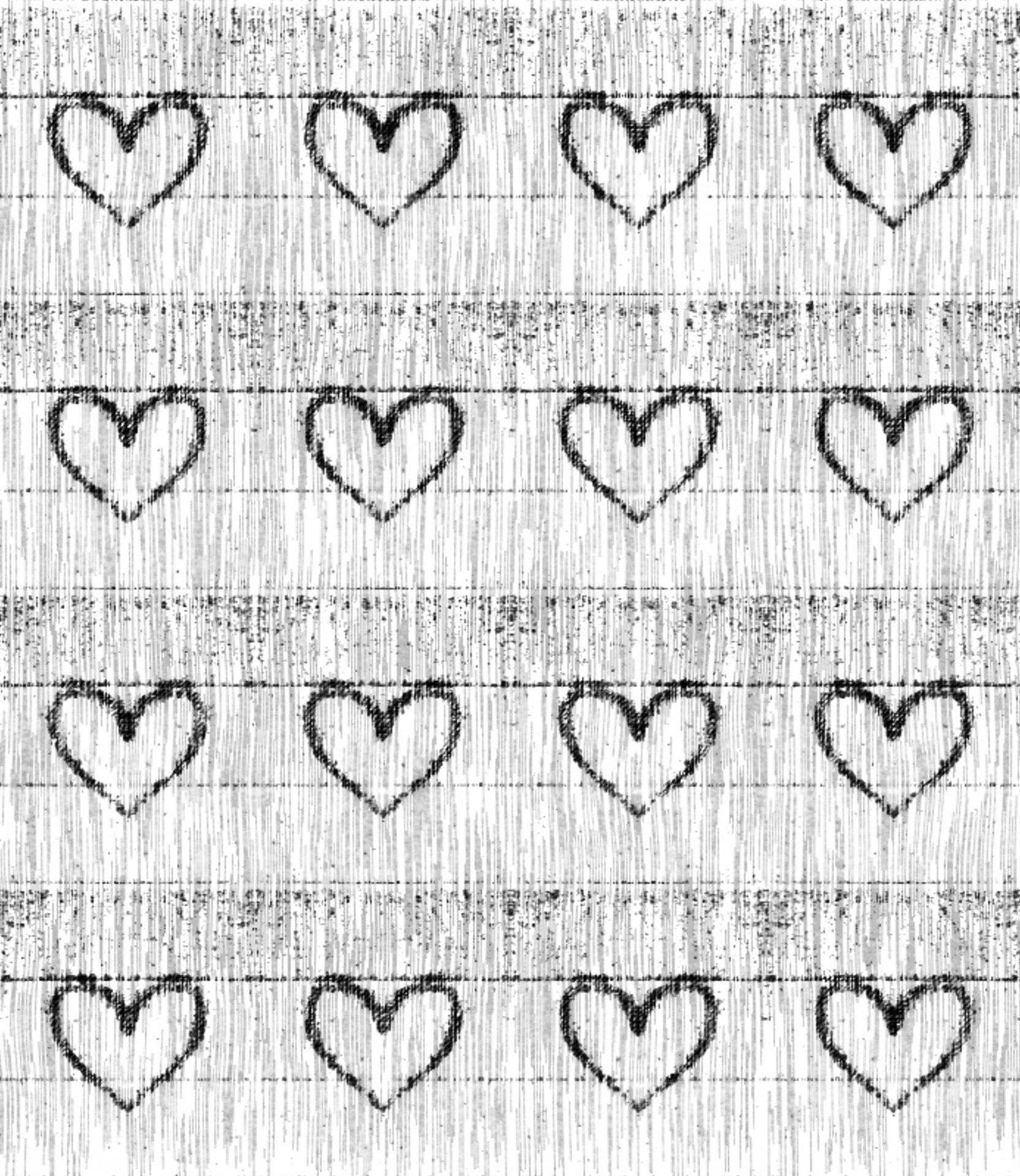 etch grey hearts free photo