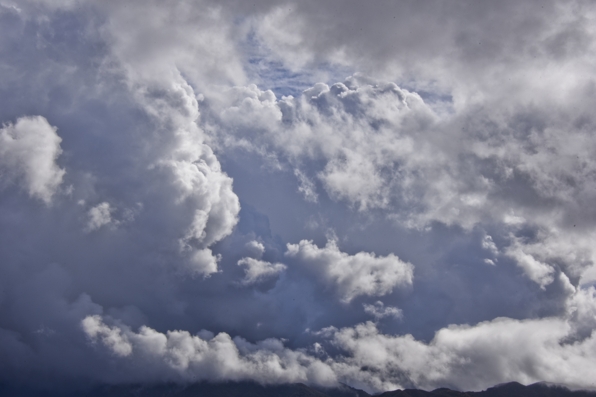 cumulus clouds storm weather free photo