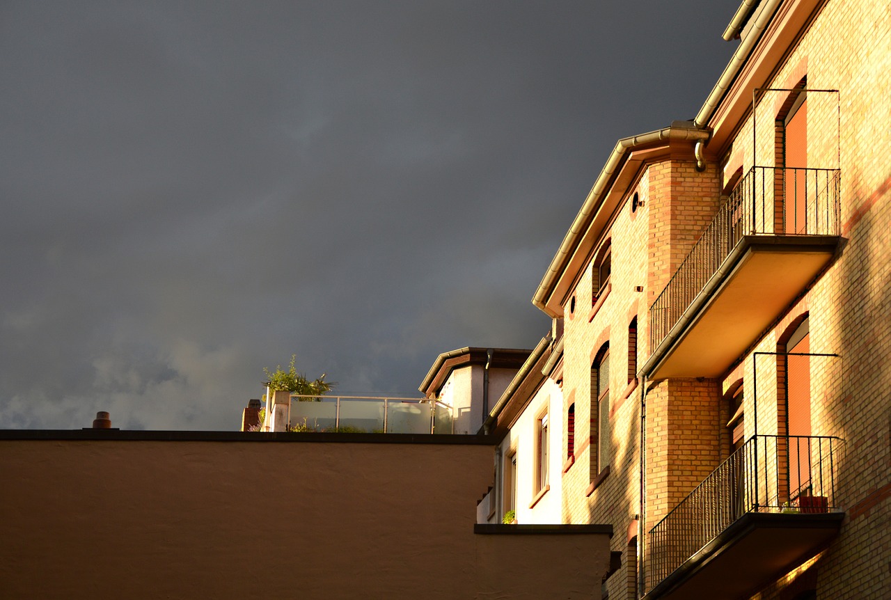 thunderstorm mood evening free photo