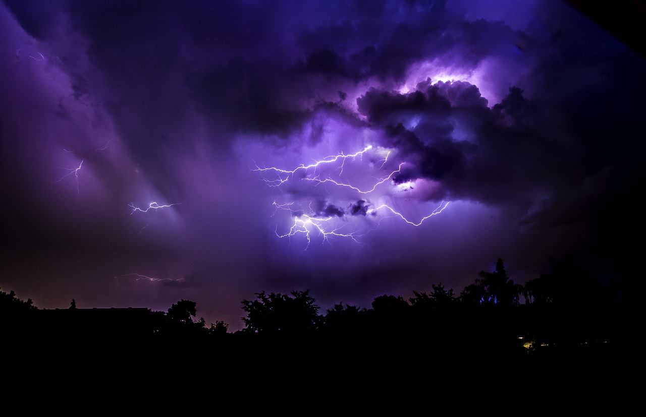 thunderstorm  nature  sky free photo