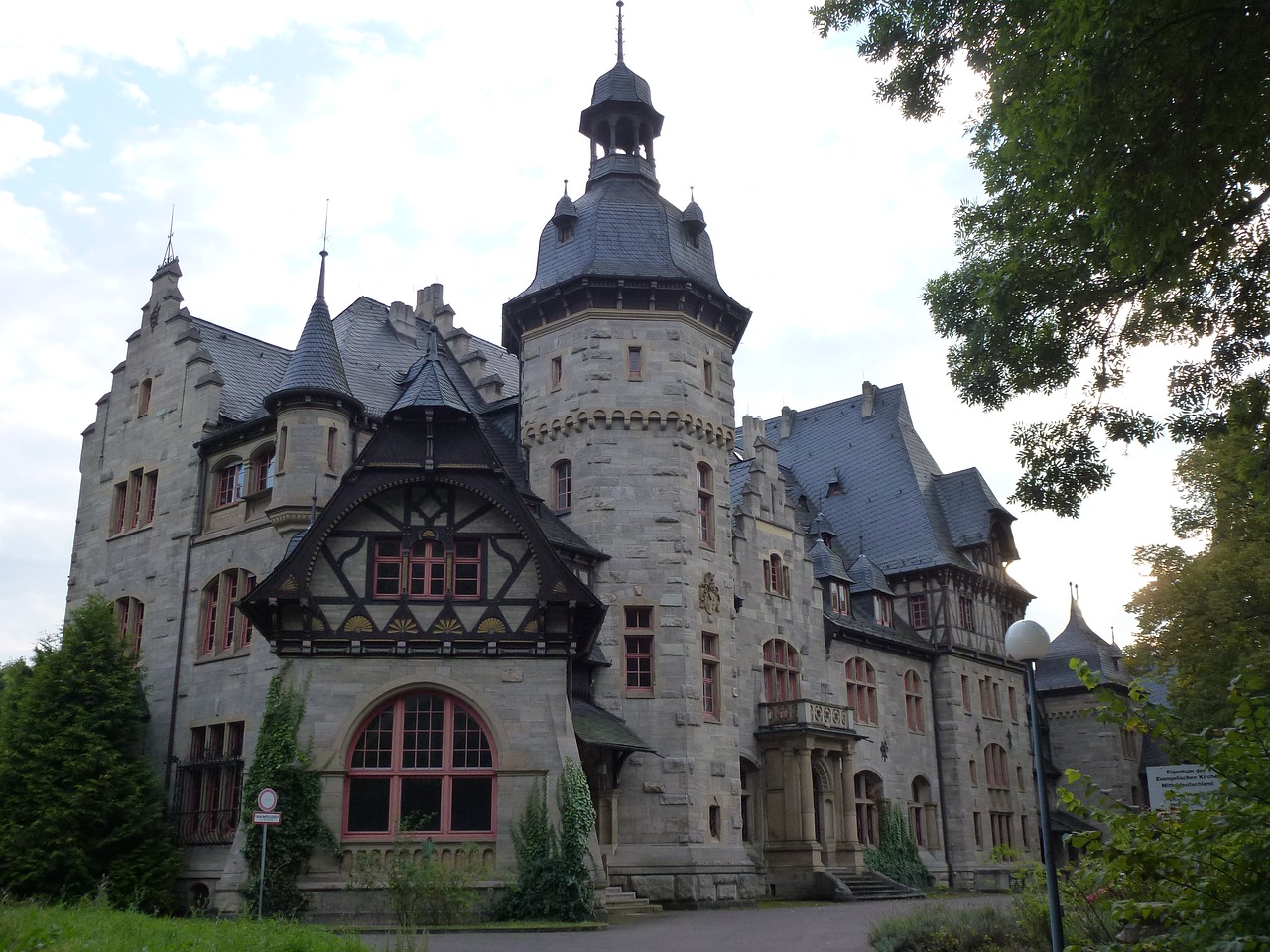 thuringia germany castle thuringian forest free photo