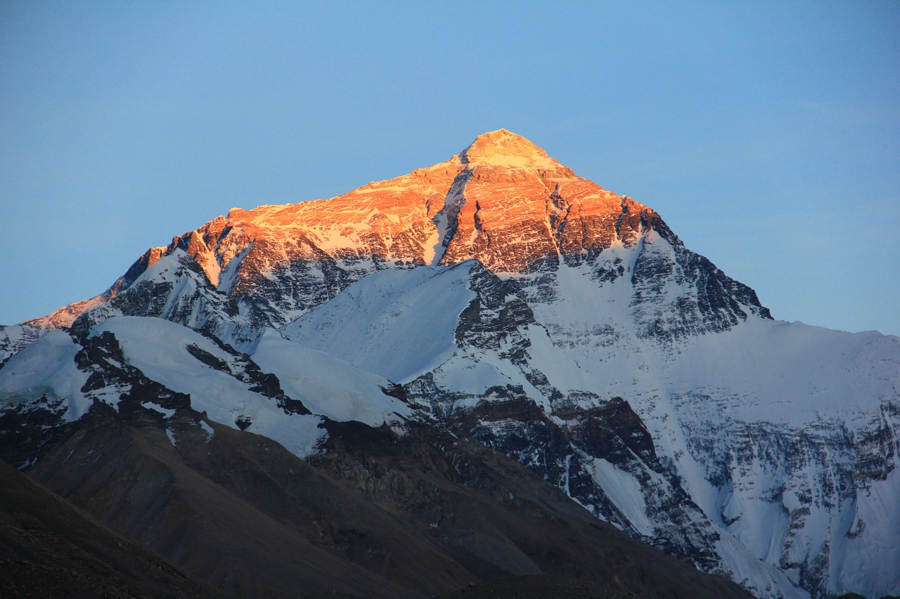 tibet mount everest trekking free photo