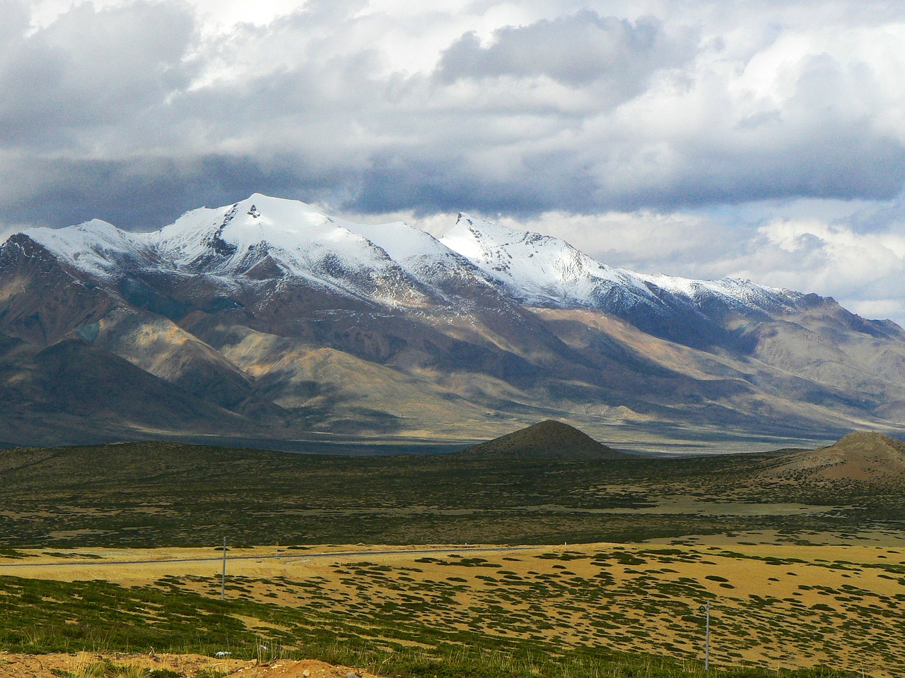 tibet mountains himalayas free photo