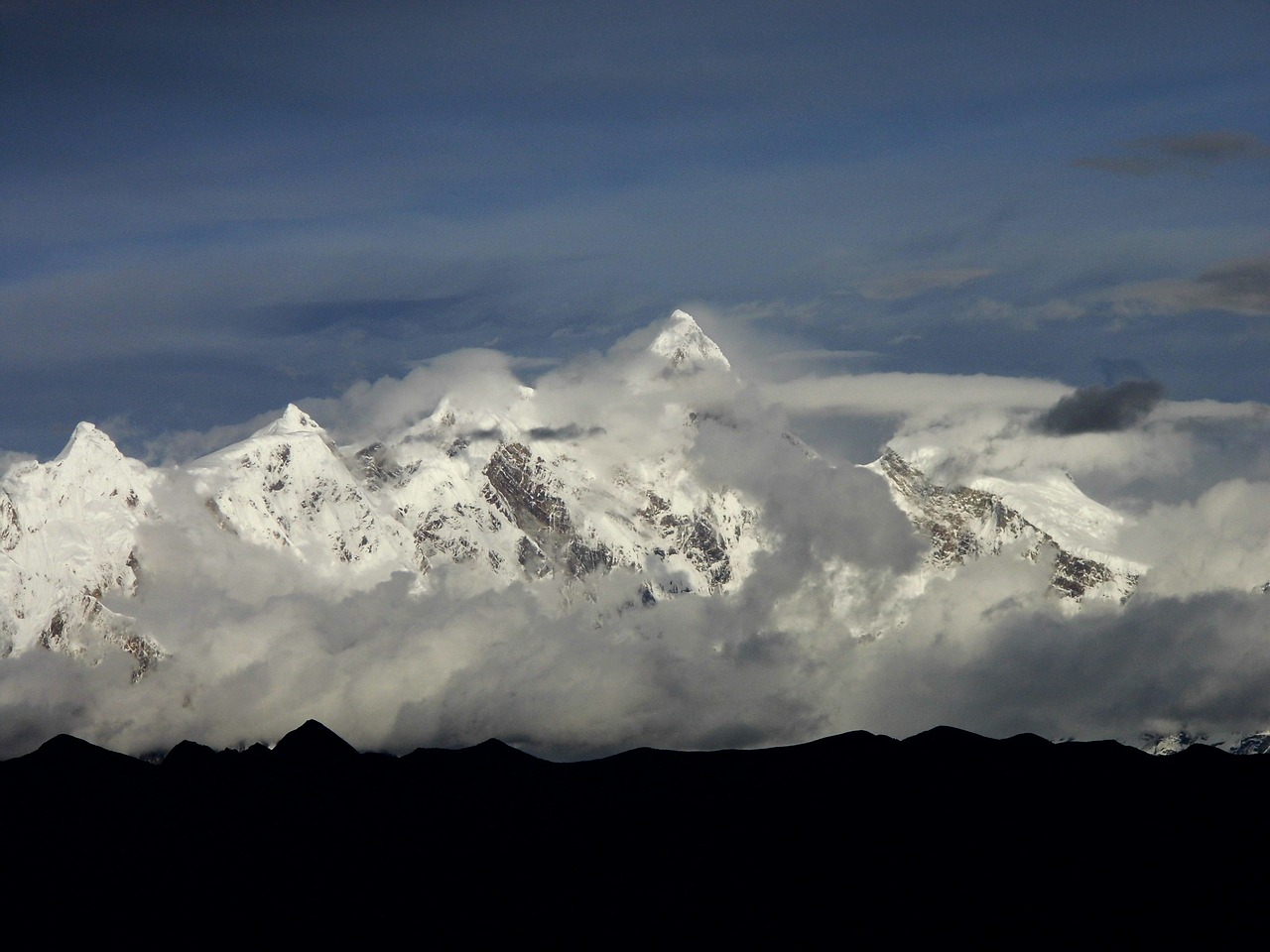 tibet nyingchi snow mountain free photo