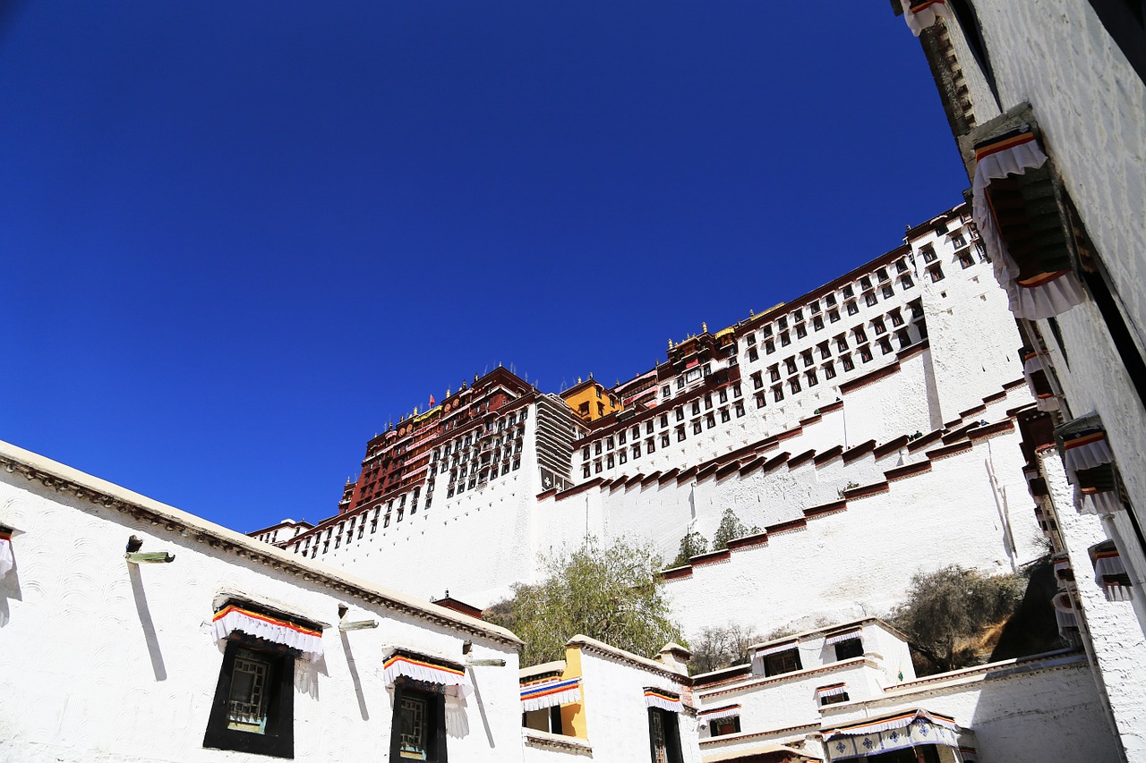 tibet lhasa the potala palace free photo