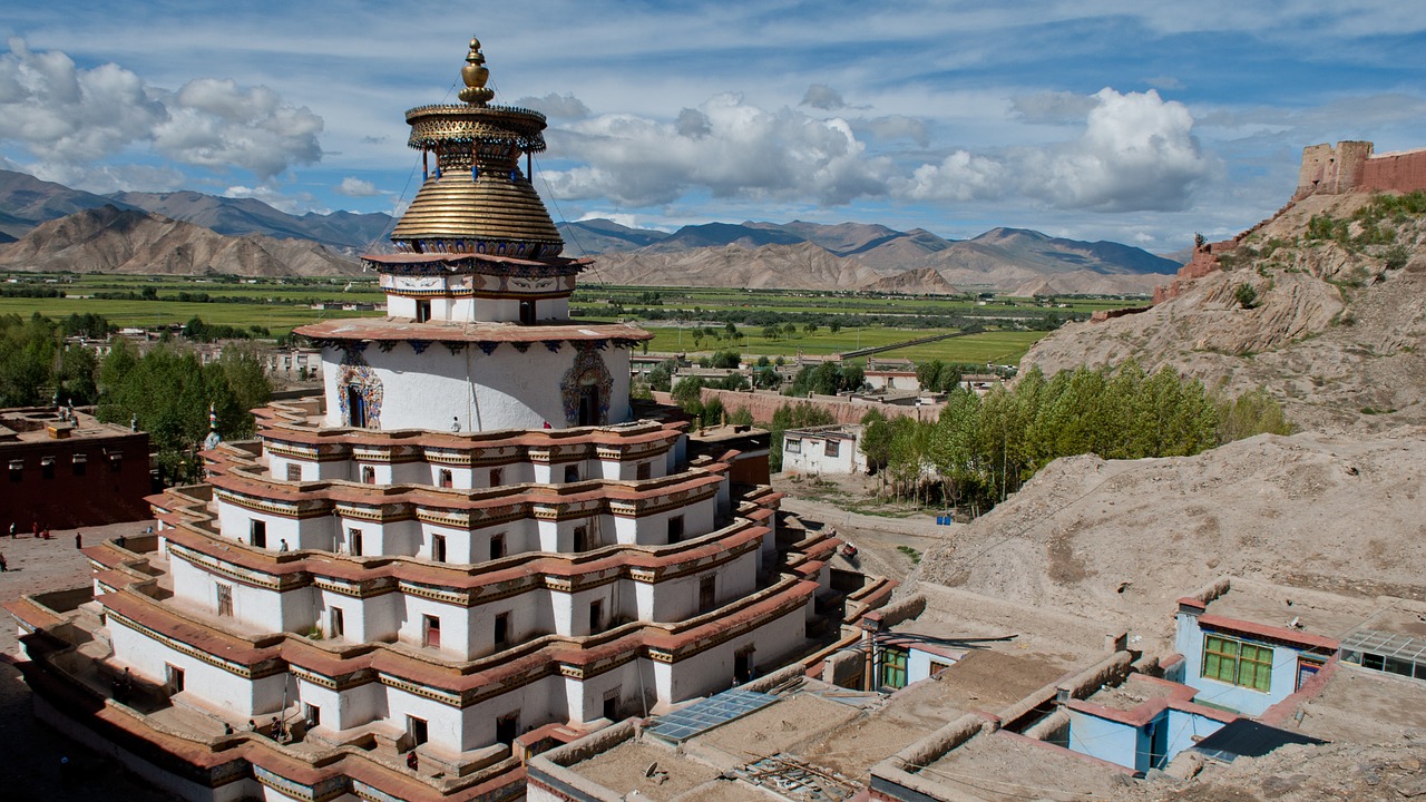 tibet monastery temple free photo