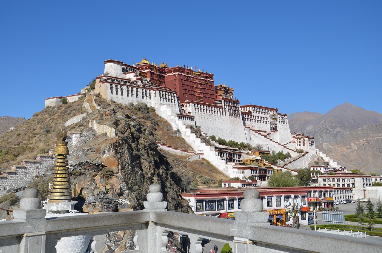 tibet lhasa the potala palace free photo