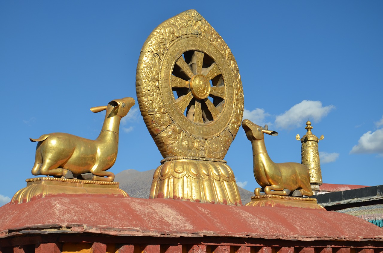 tibet lhasa jokhang temple free photo