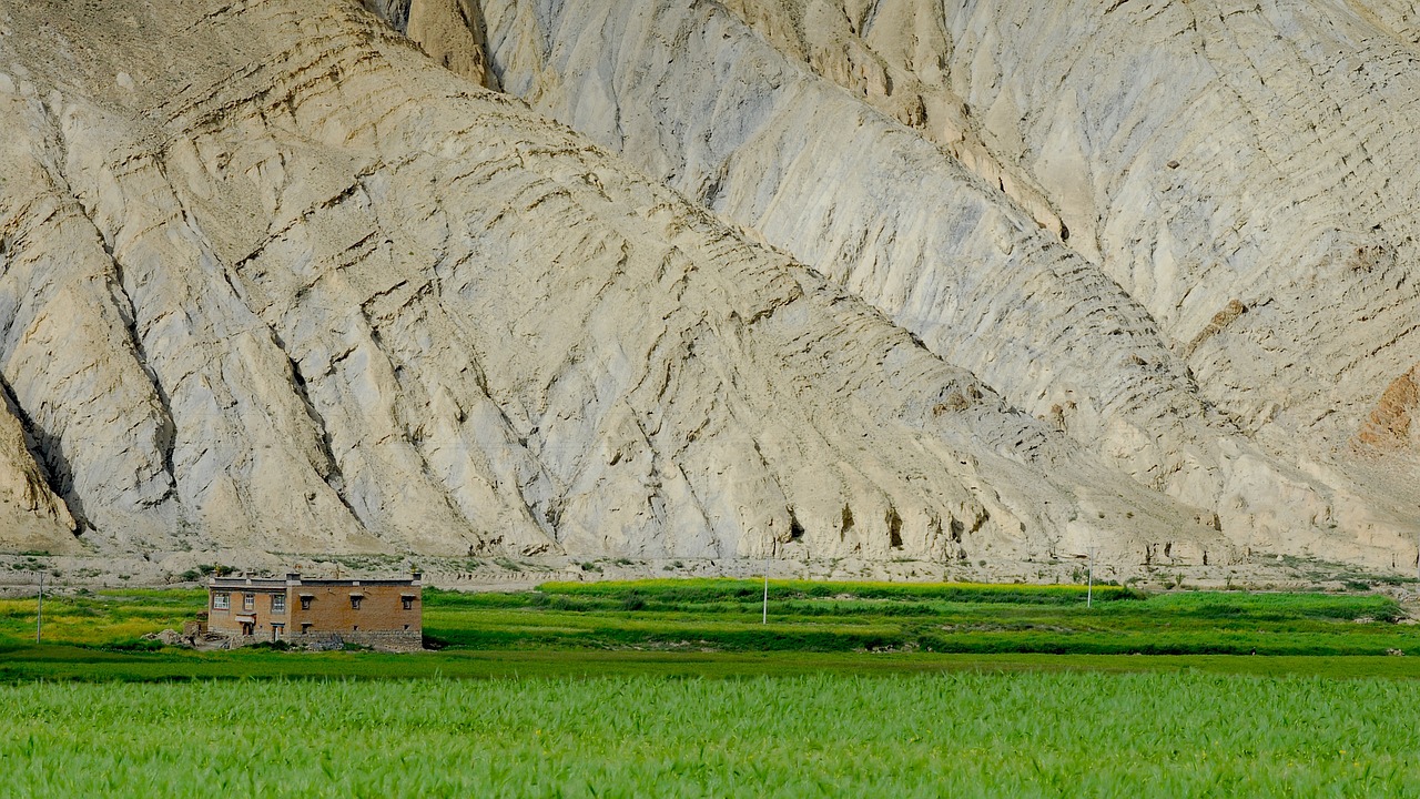 tibet landscape rock free photo