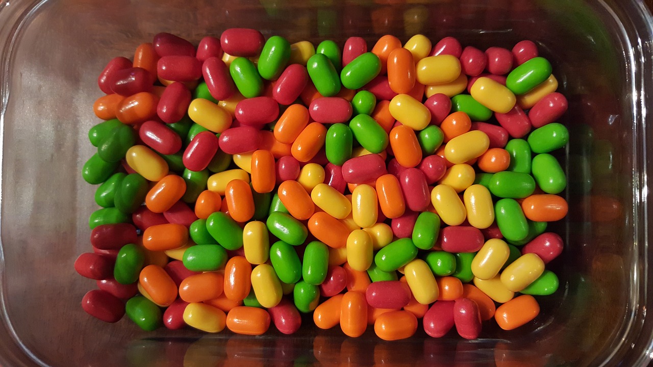 tic tacs candy colors free photo