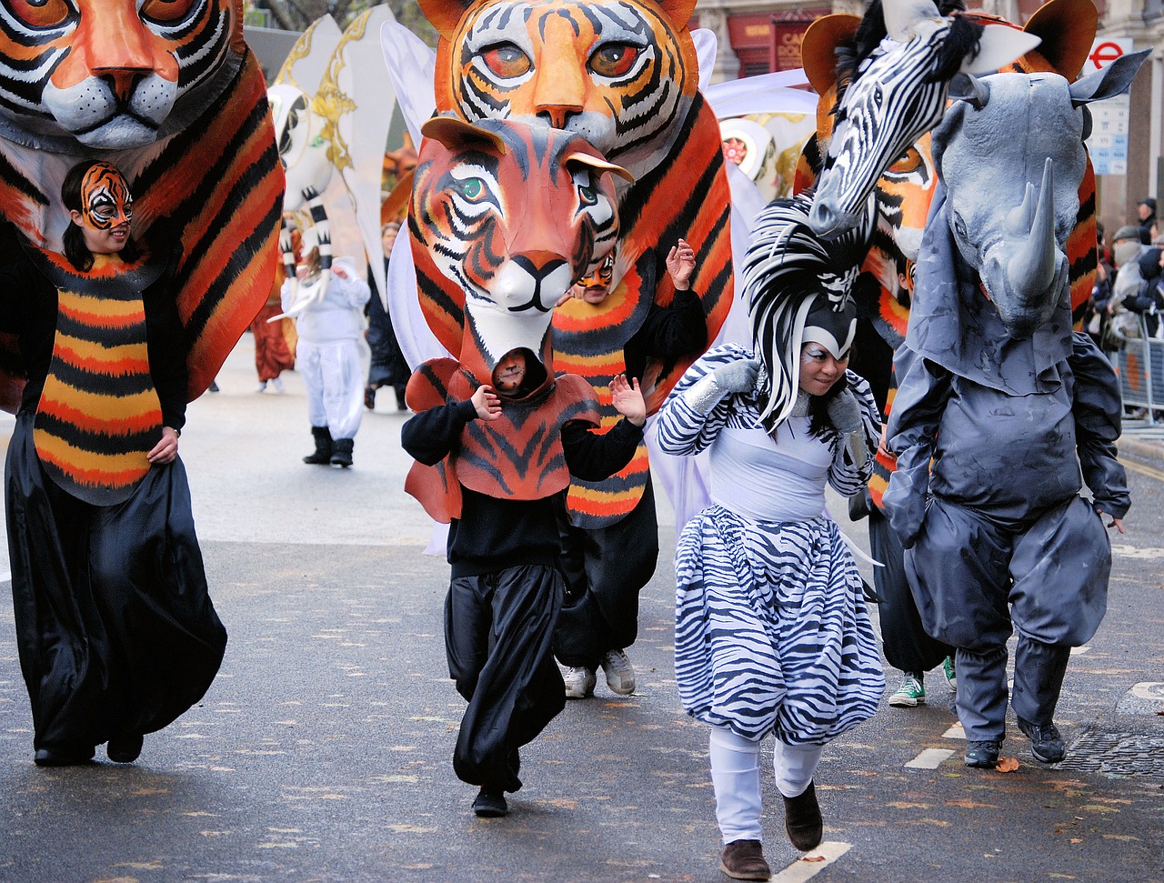 tiger mask costume free photo