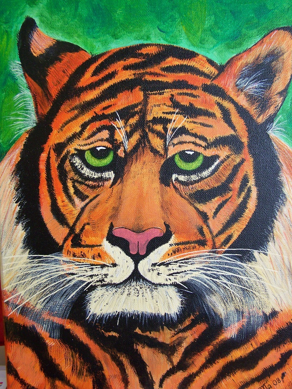 tiger wild painted free photo