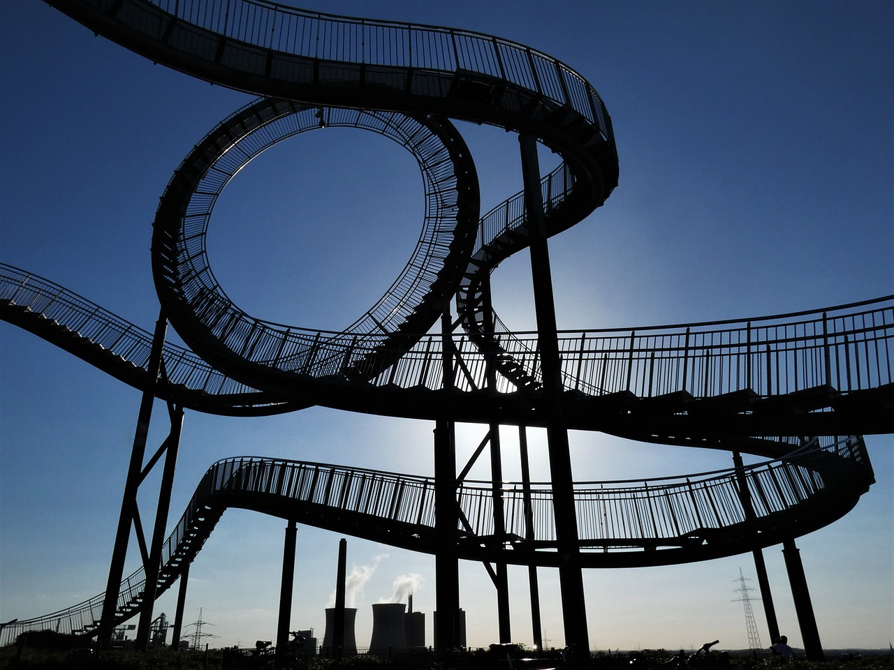 tiger and turtle stairs roller coaster free photo