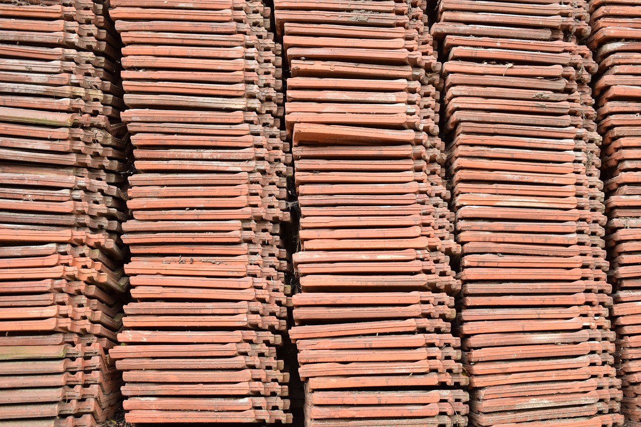 tile roofing red free photo